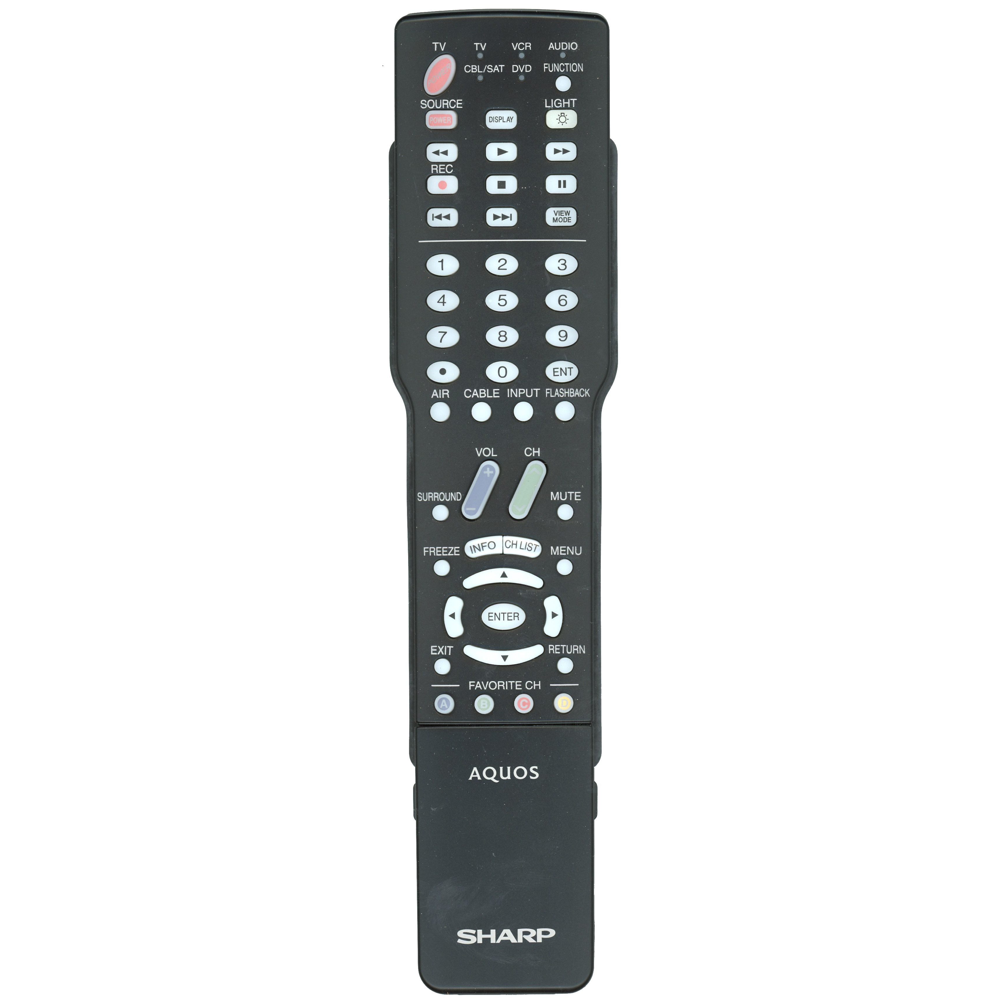 Télécommande pour téléviseur Sharp GA414WJSA
