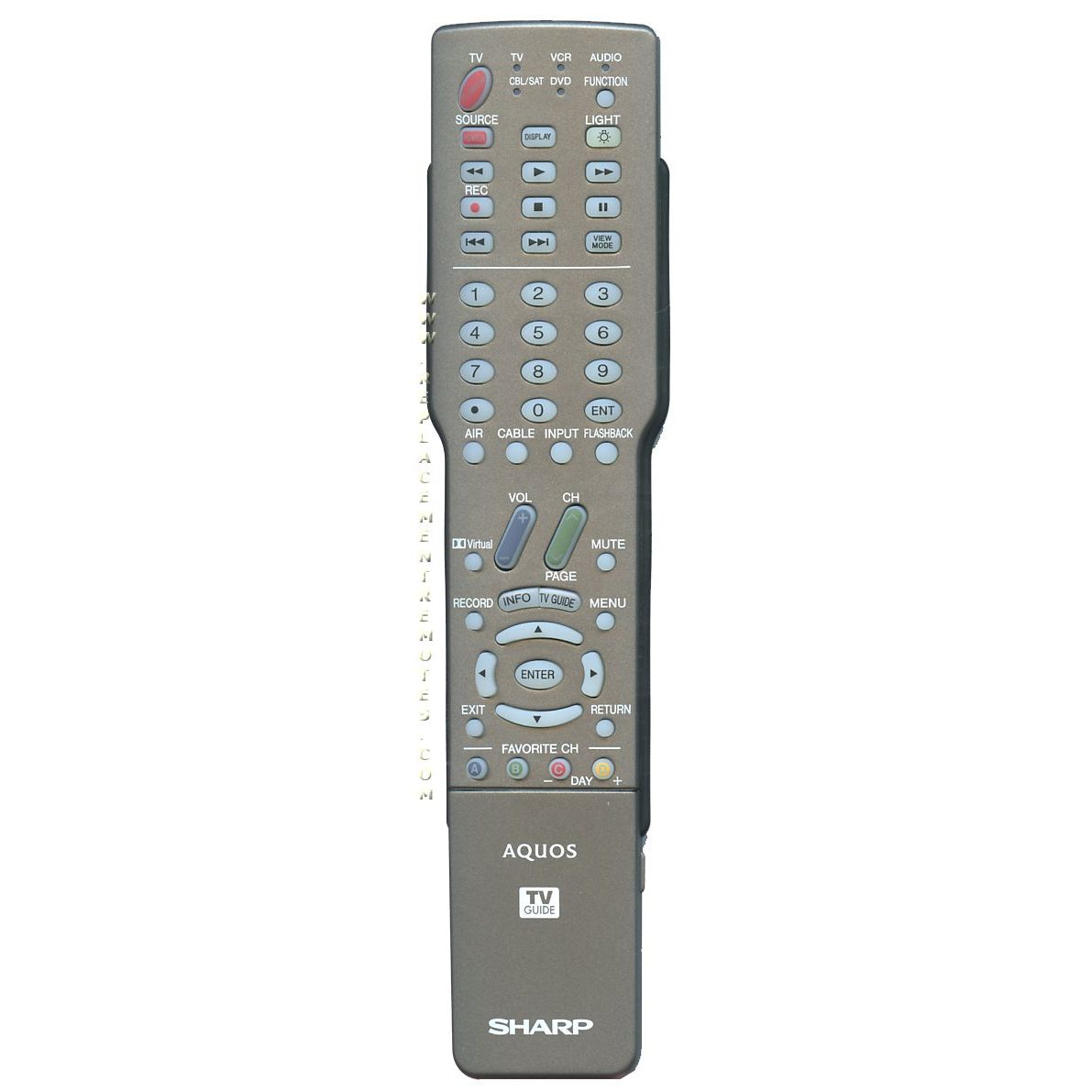 Télécommande pour téléviseur Sharp GA425WJSB