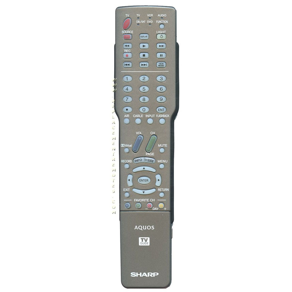 Sharp GA425WJSB TV Remote Control