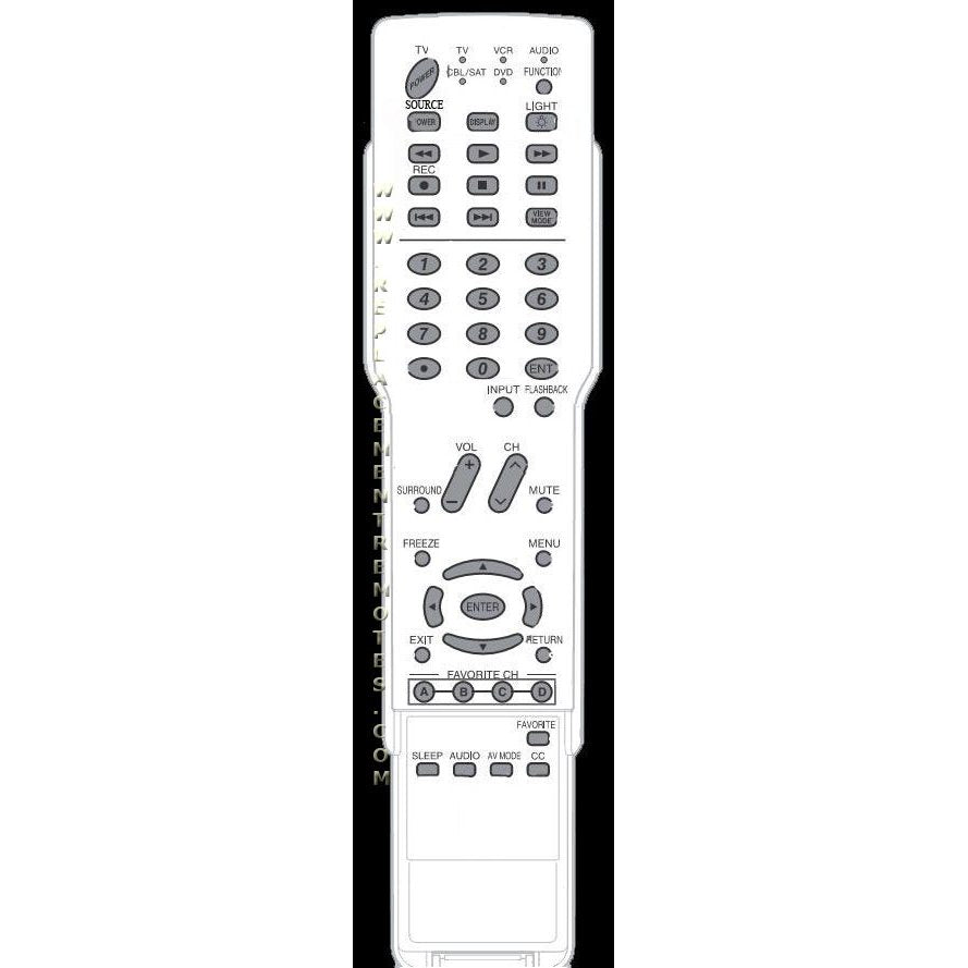 Control remoto para televisor Sharp GA484WJSA