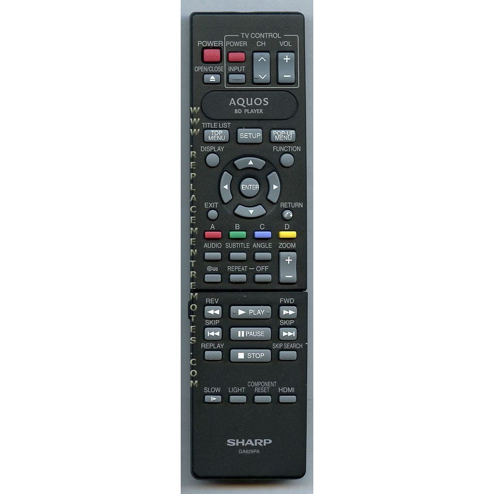 Télécommande Blu-ray Sharp GA629PA