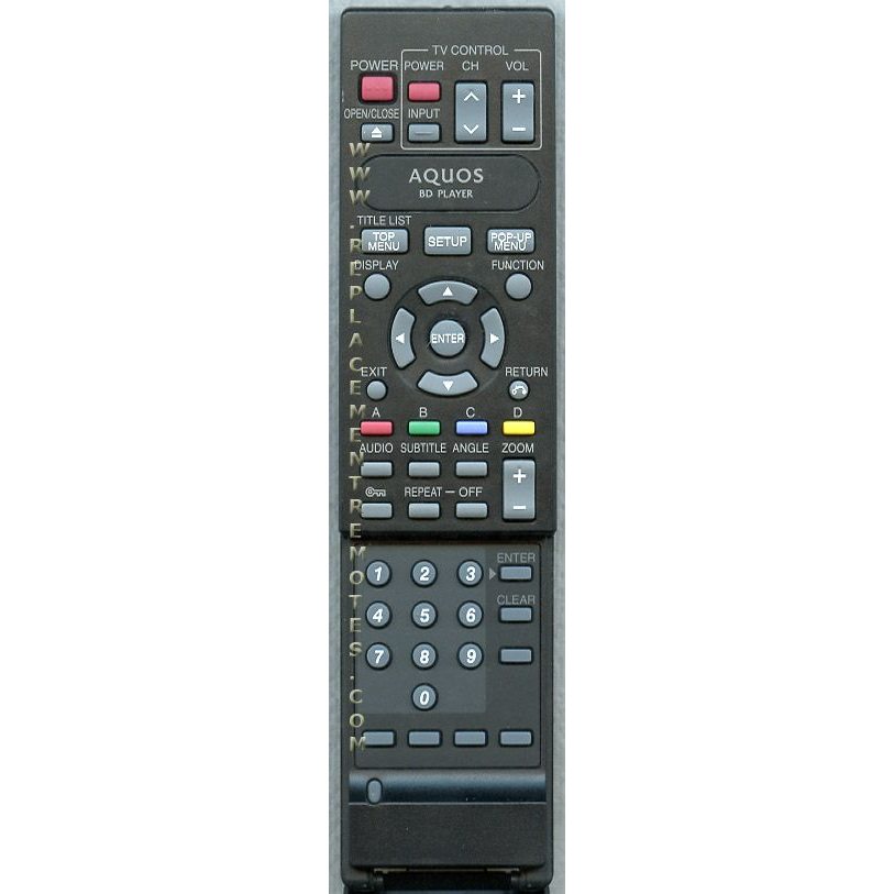 Télécommande Blu-ray Sharp GA629PA