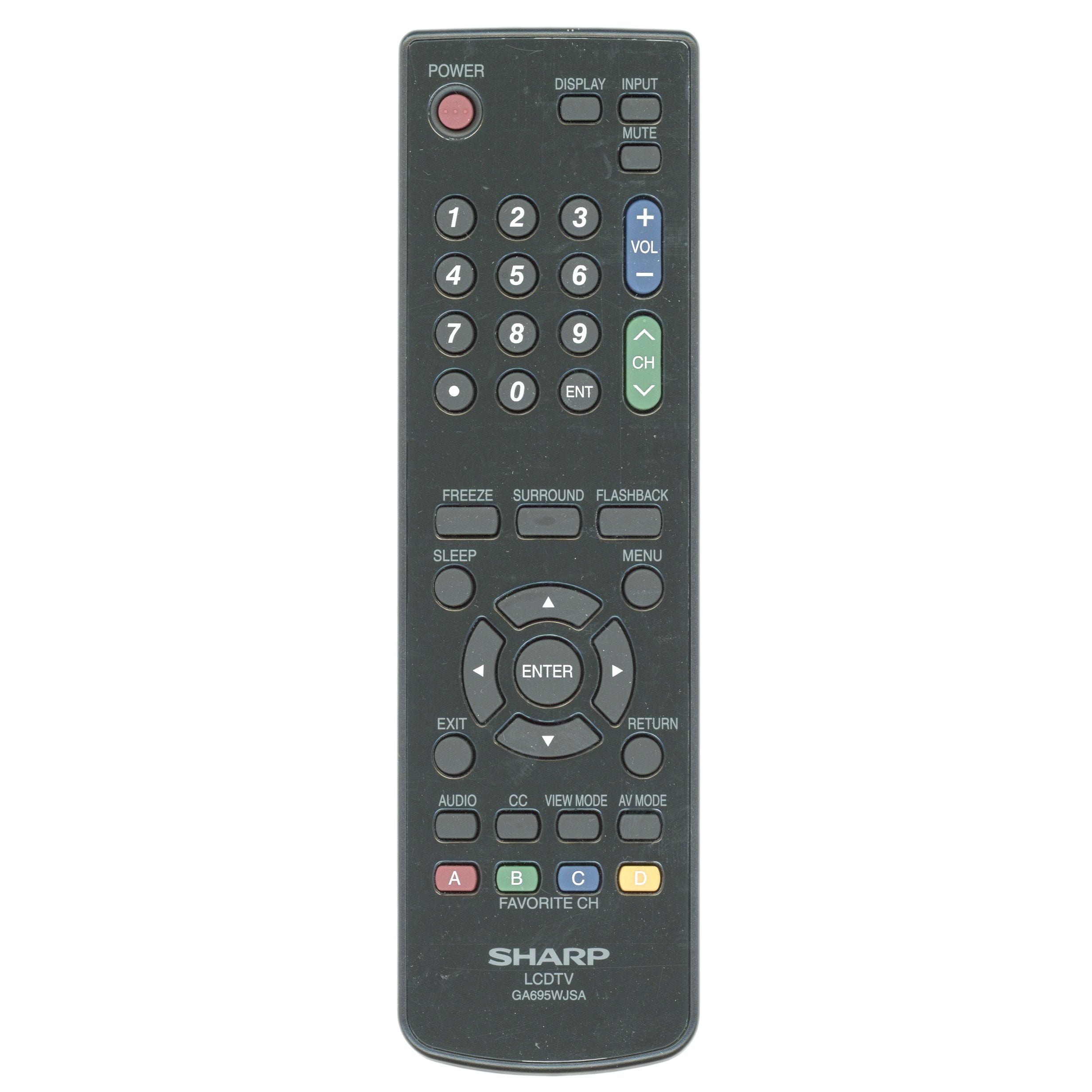 Control remoto para televisor Sharp GA695WJSA