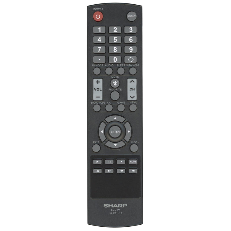 Sharp Remote Rrmcga397awsa Sharp TV, Audio & Remote Controls | OEM & Replacement - Anderic