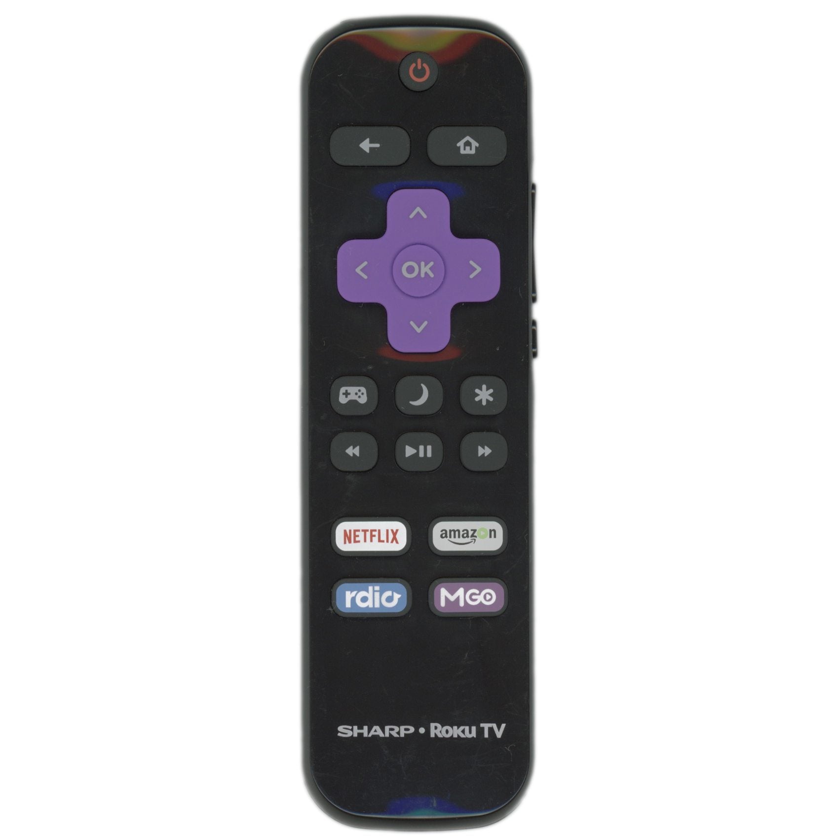 Sharp LCRCRUS16 Roku TV Remote Control - LC-RCRUS-16