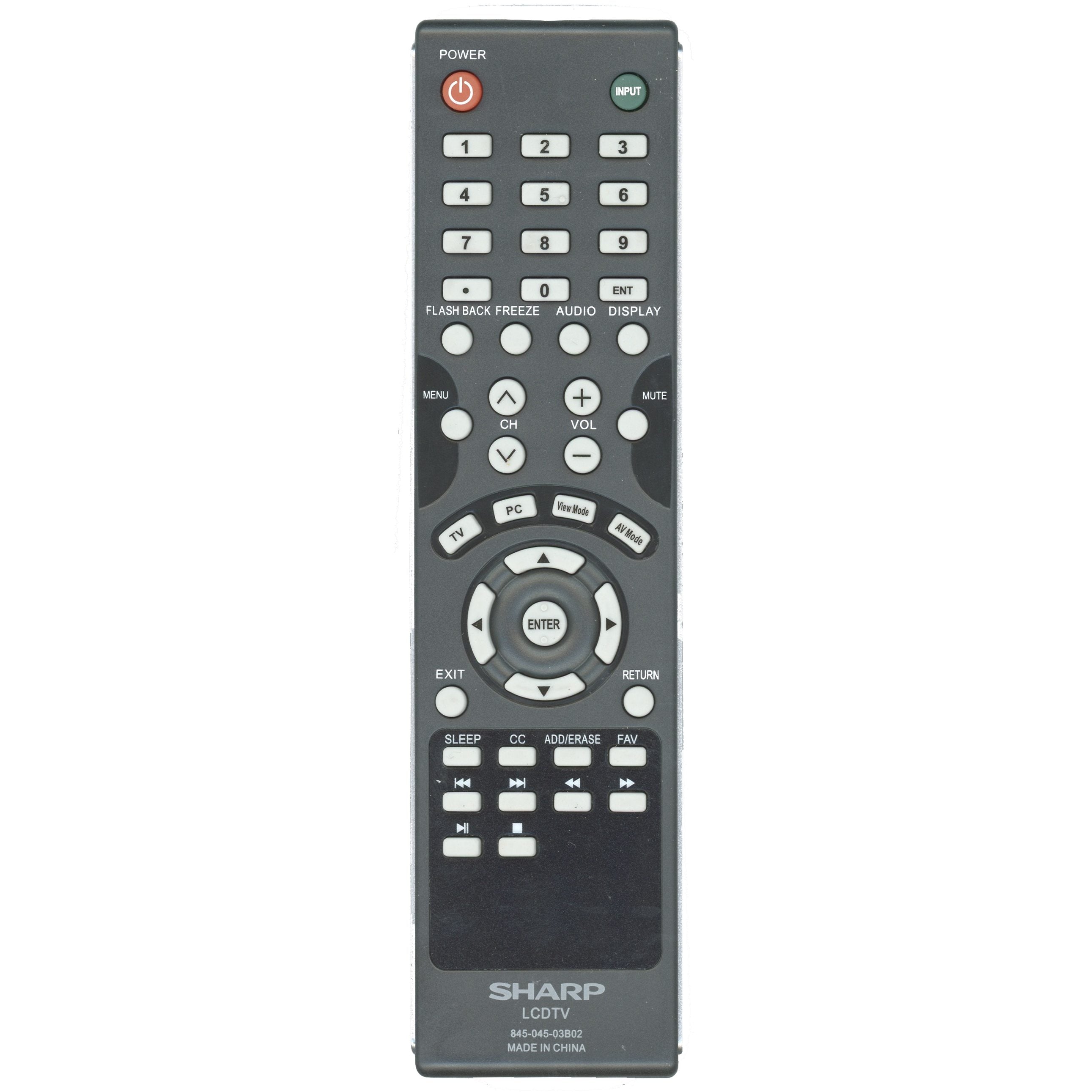 Télécommande pour téléviseur Sharp NQP84504503B02