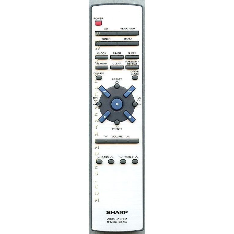 Control remoto de audio Sharp RRMCG0032SJSA