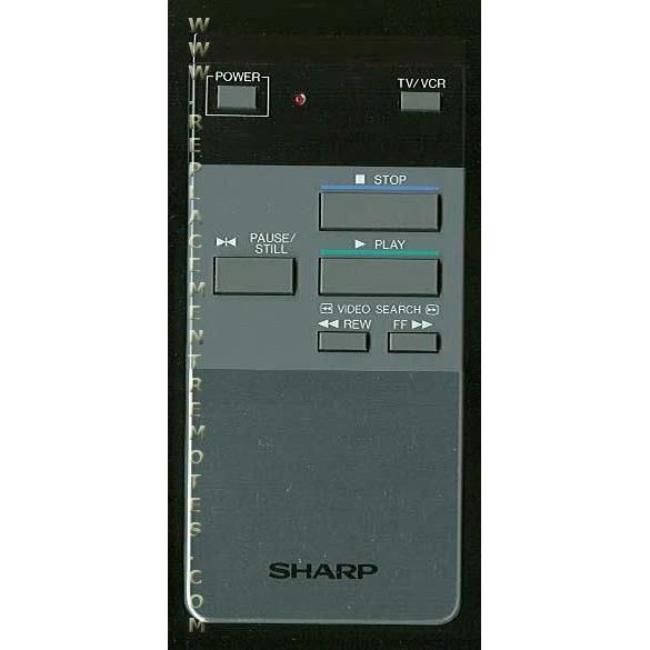 Sharp RRMCG0119GESA VCR Remote Control