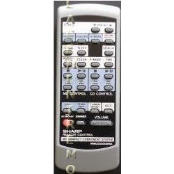 Sharp RRMCG0208AWSA Audio Remote Control