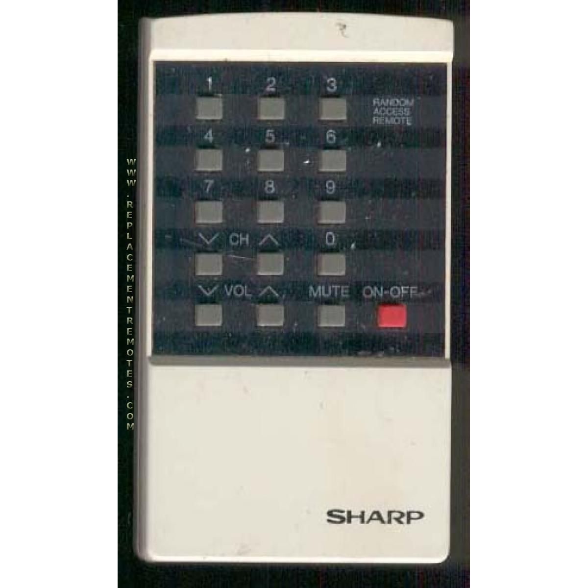 Control remoto para televisor Sharp RRMCG0290CESA