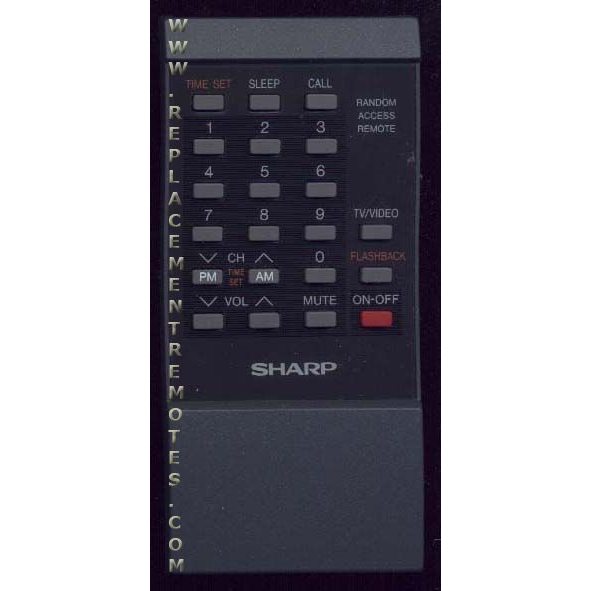 Sharp RRMCG0486CESA Audio Remote Control