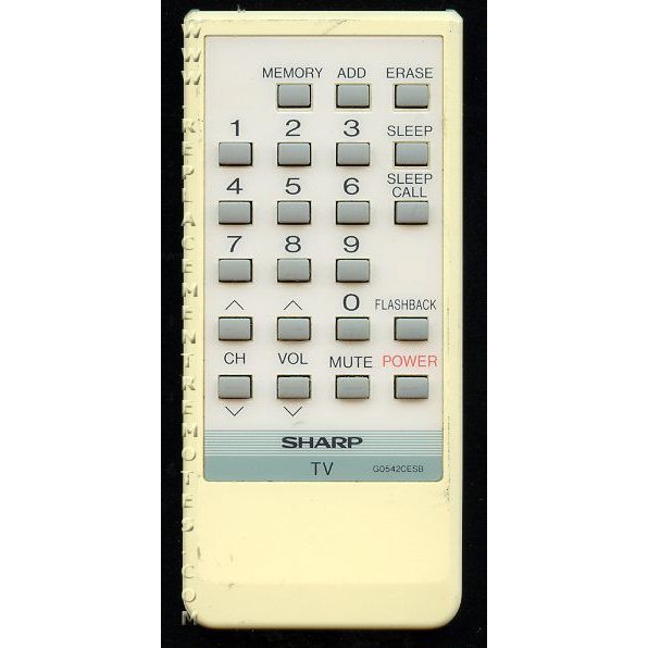 Sharp RRMCG0542CESB TV Remote Control