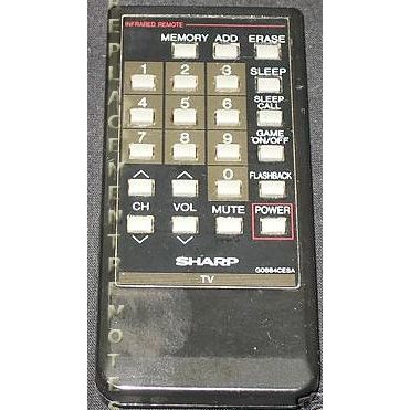 Sharp RRMCG0684CESA TV Remote Control