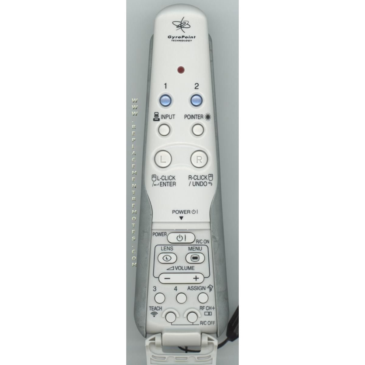 Control remoto del proyector Sharp RRMCG1631CESA