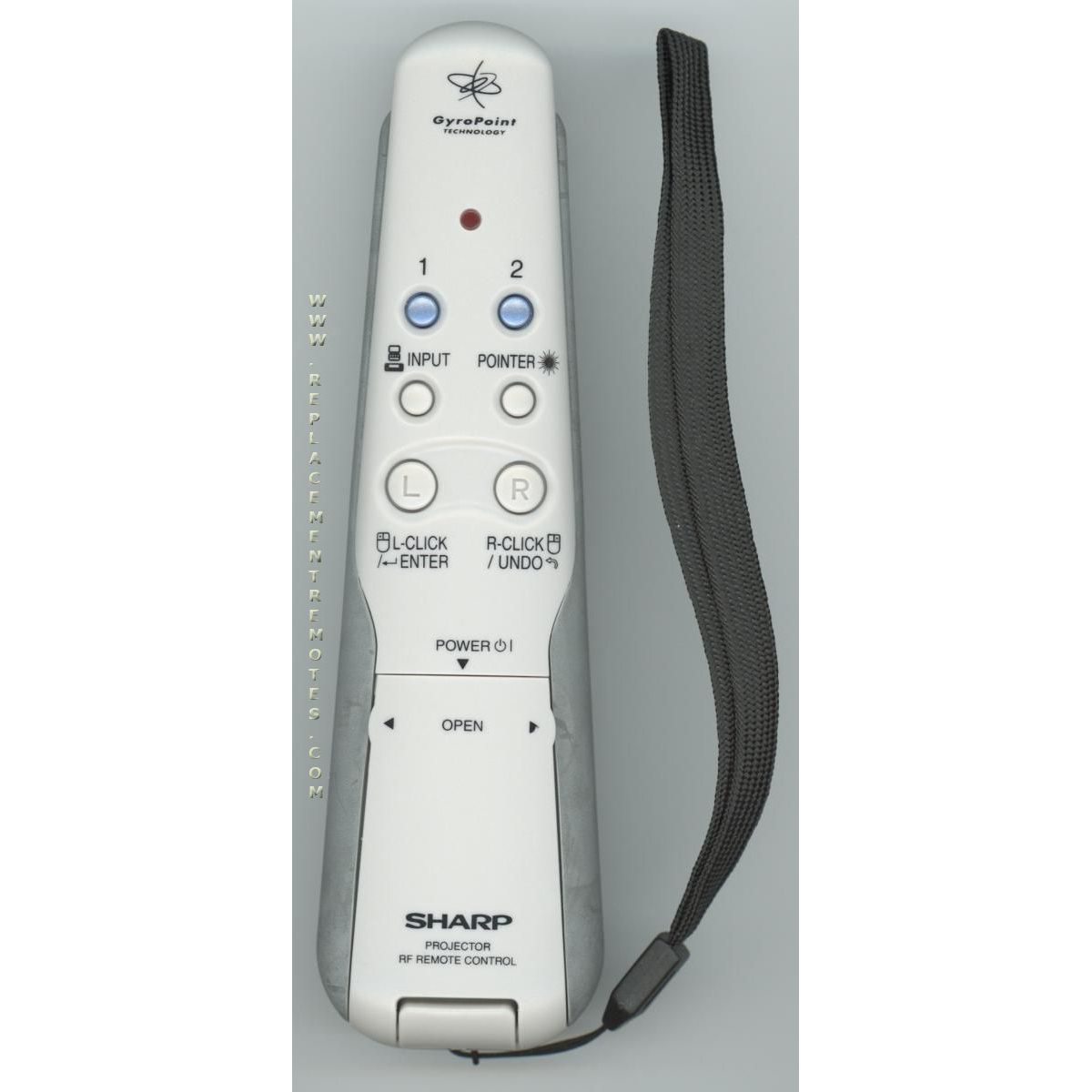 Control remoto del proyector Sharp RRMCG1631CESA