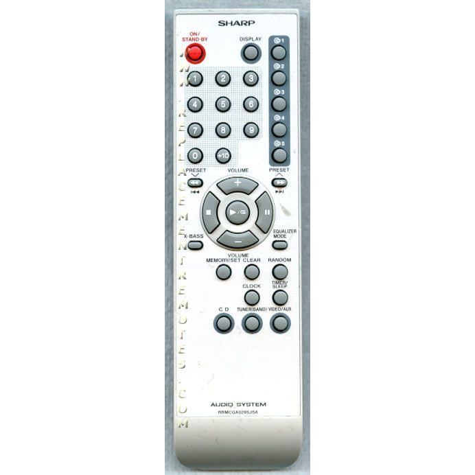 Control remoto de audio Sharp RRMCGA029SJSA