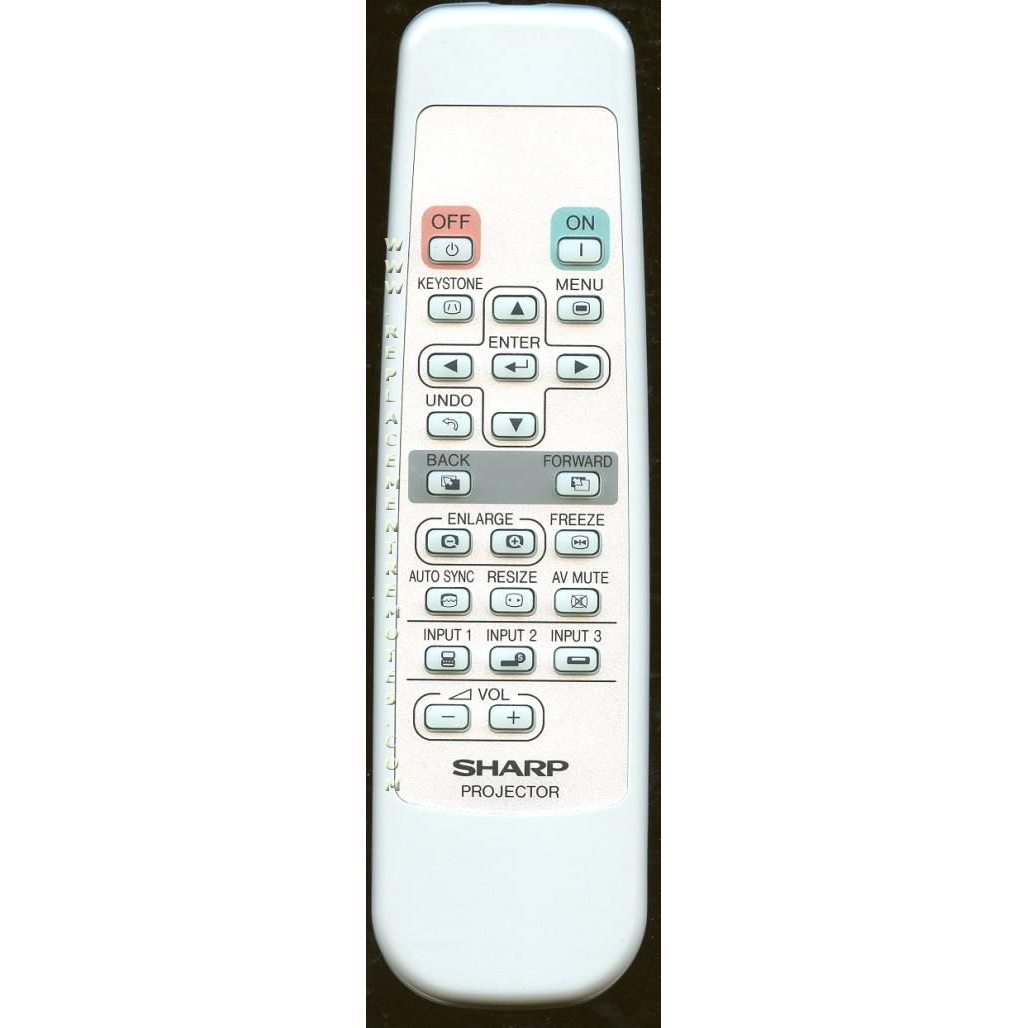 Télécommande pour projecteur Sharp RRMCGA138WJSA