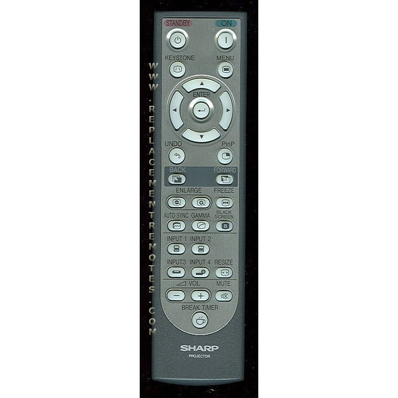 Télécommande pour projecteur Sharp RRMCGA176WJSA
