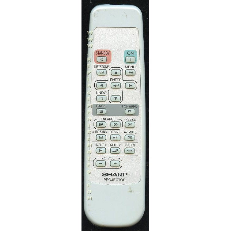 Télécommande pour projecteur Sharp RRMCGA187WJSA