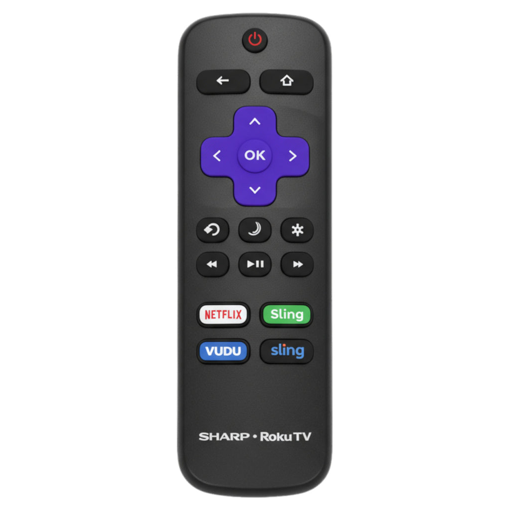 Sharp Roku Tv Remote Control Sharp 239105 Roku TV Remote Control - 239105