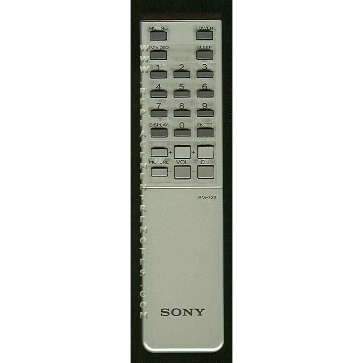 Sony RM-729 TV Remote Control - RM729