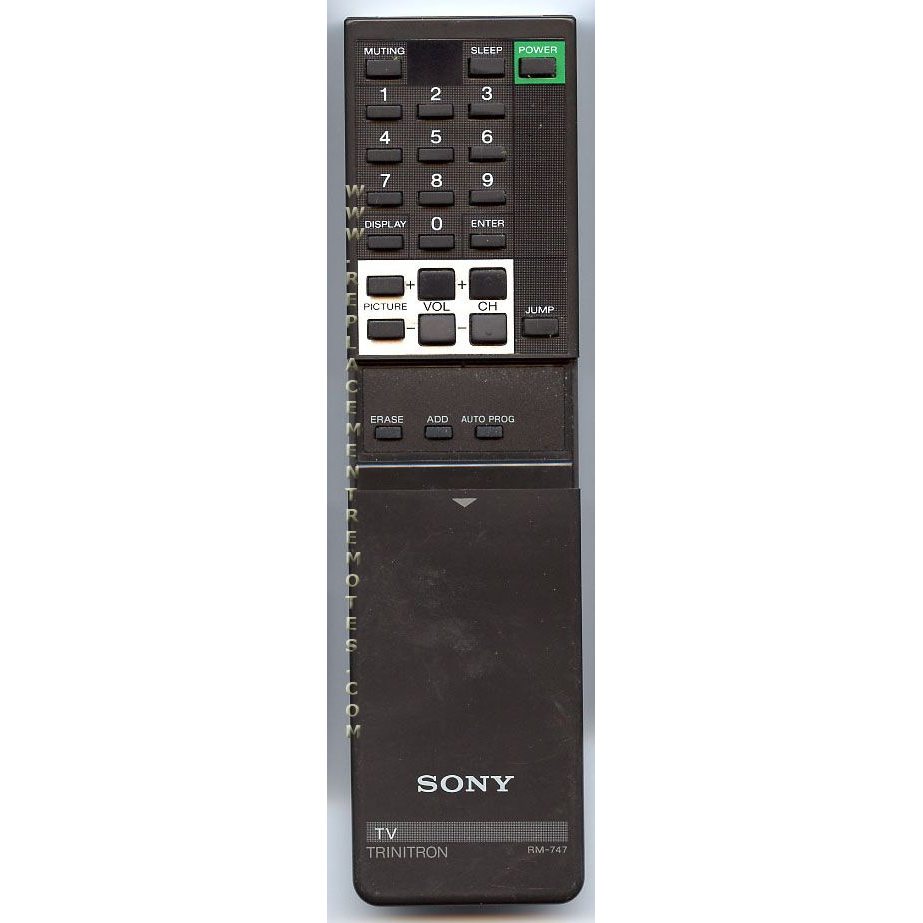 Sony RM747 TV Remote Control