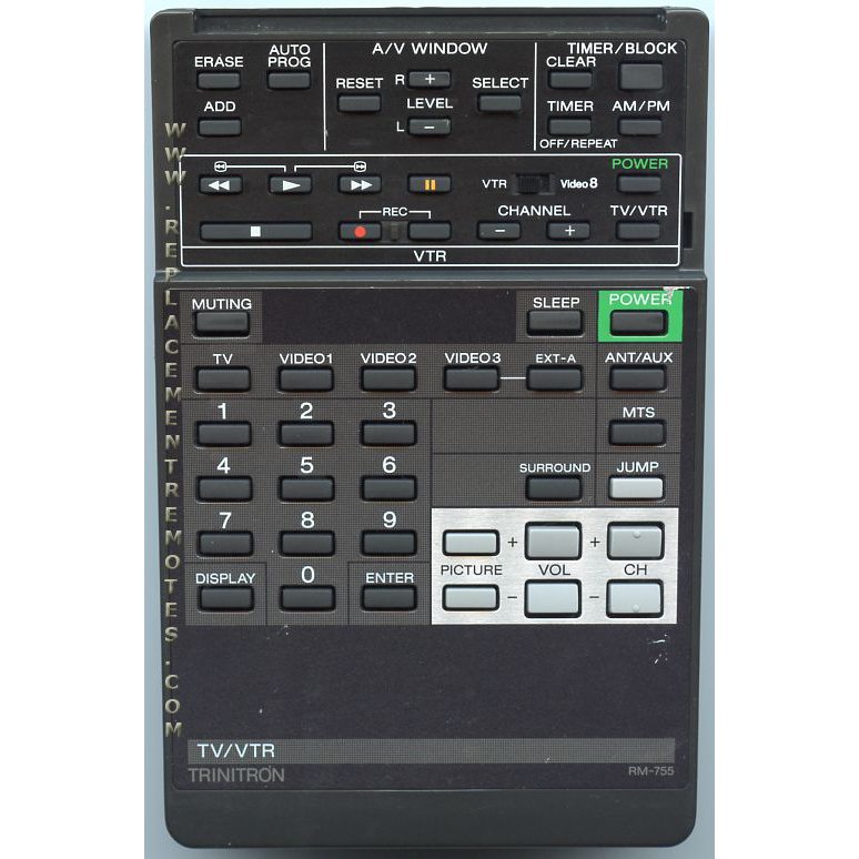 Sony RM-755 TV Remote Control - RM755