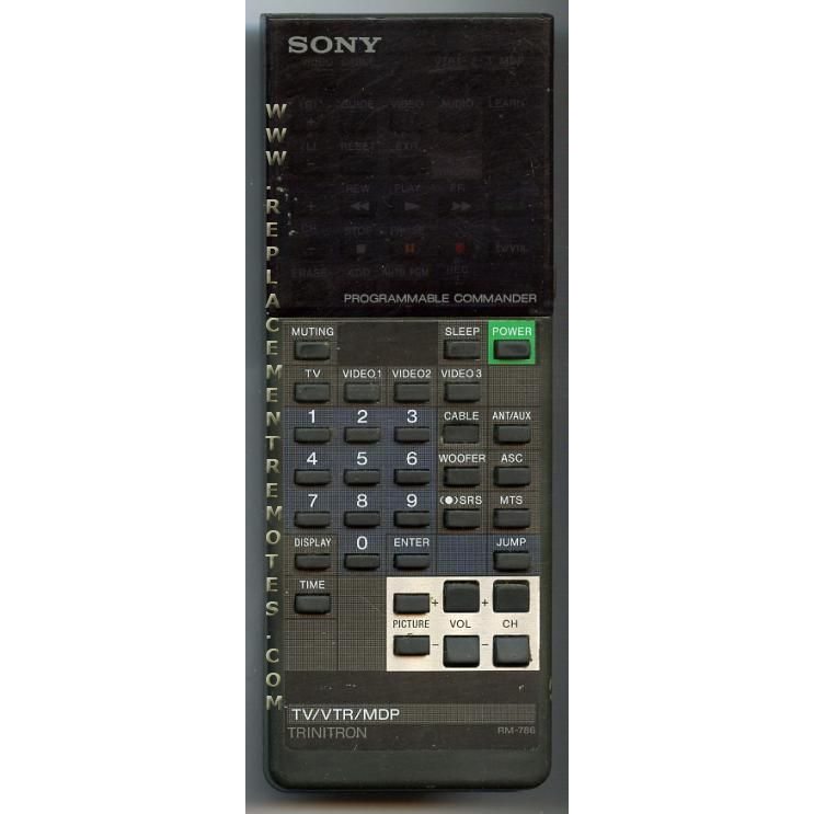 Sony RM-786 TV Remote Control - RM786