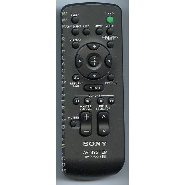 Sony RM-AAU018 Receiver Remote Control - RMAAU018