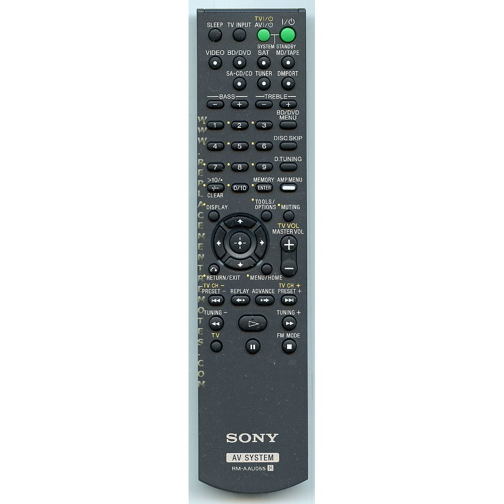 Sony RM-AAU055 A/V Receiver Remote Control - 148735211 - RMAAU055