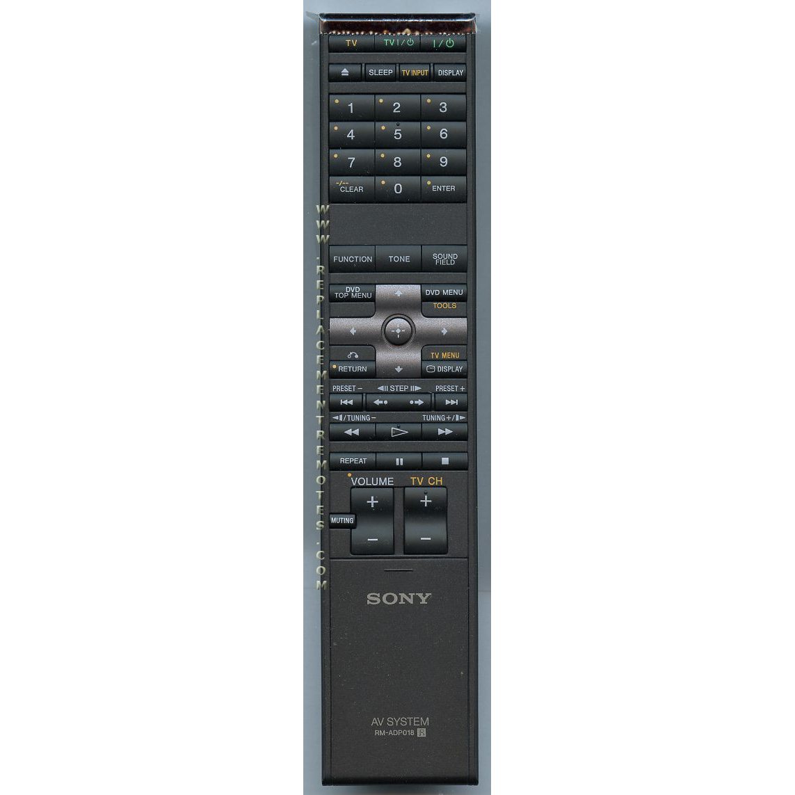 Sony RM-ADP018 Home Theater Remote Control - RMADP018