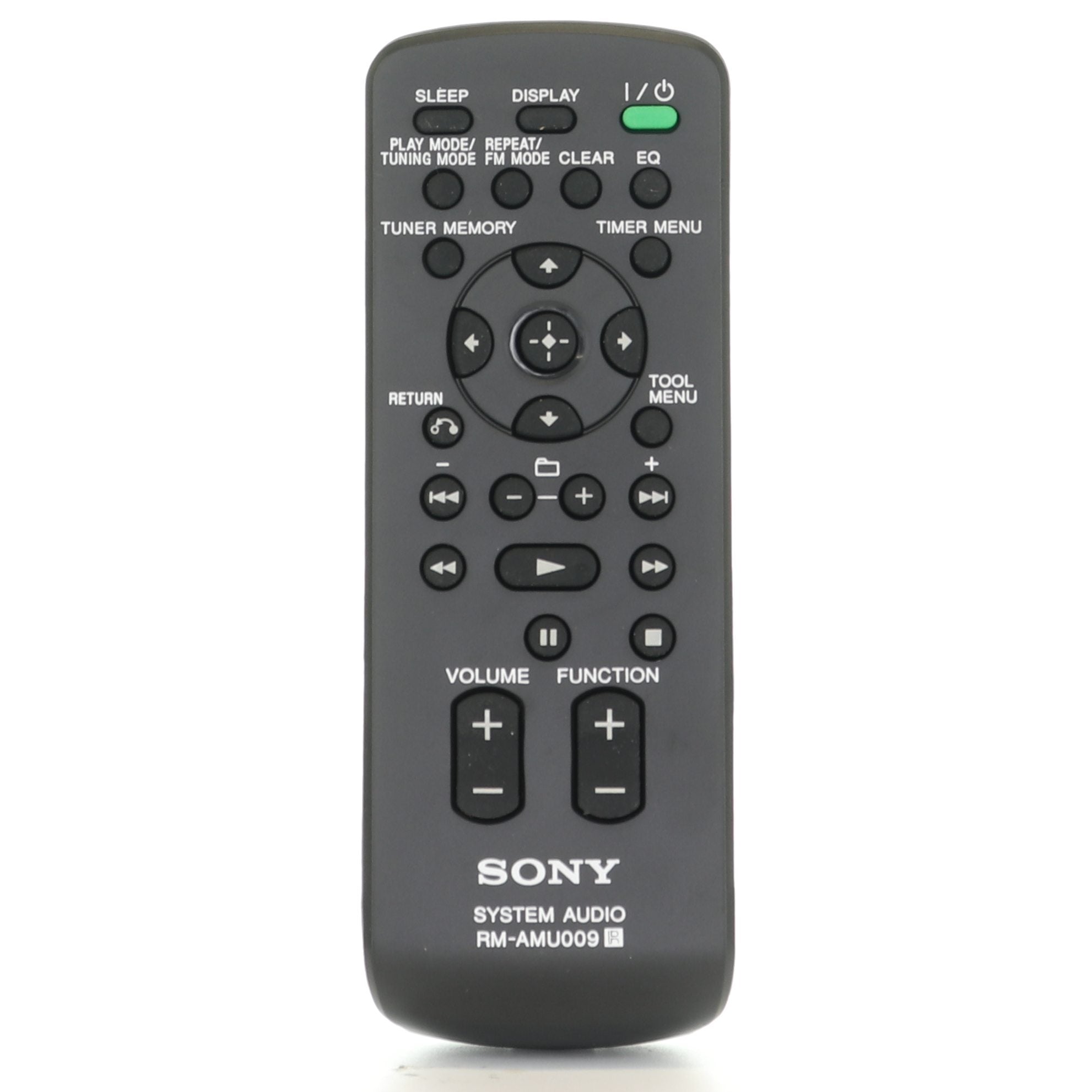 Sony RM-AMU009 Micro HiFi Component System Audio Remote Control - A1438479A - RMAMU009