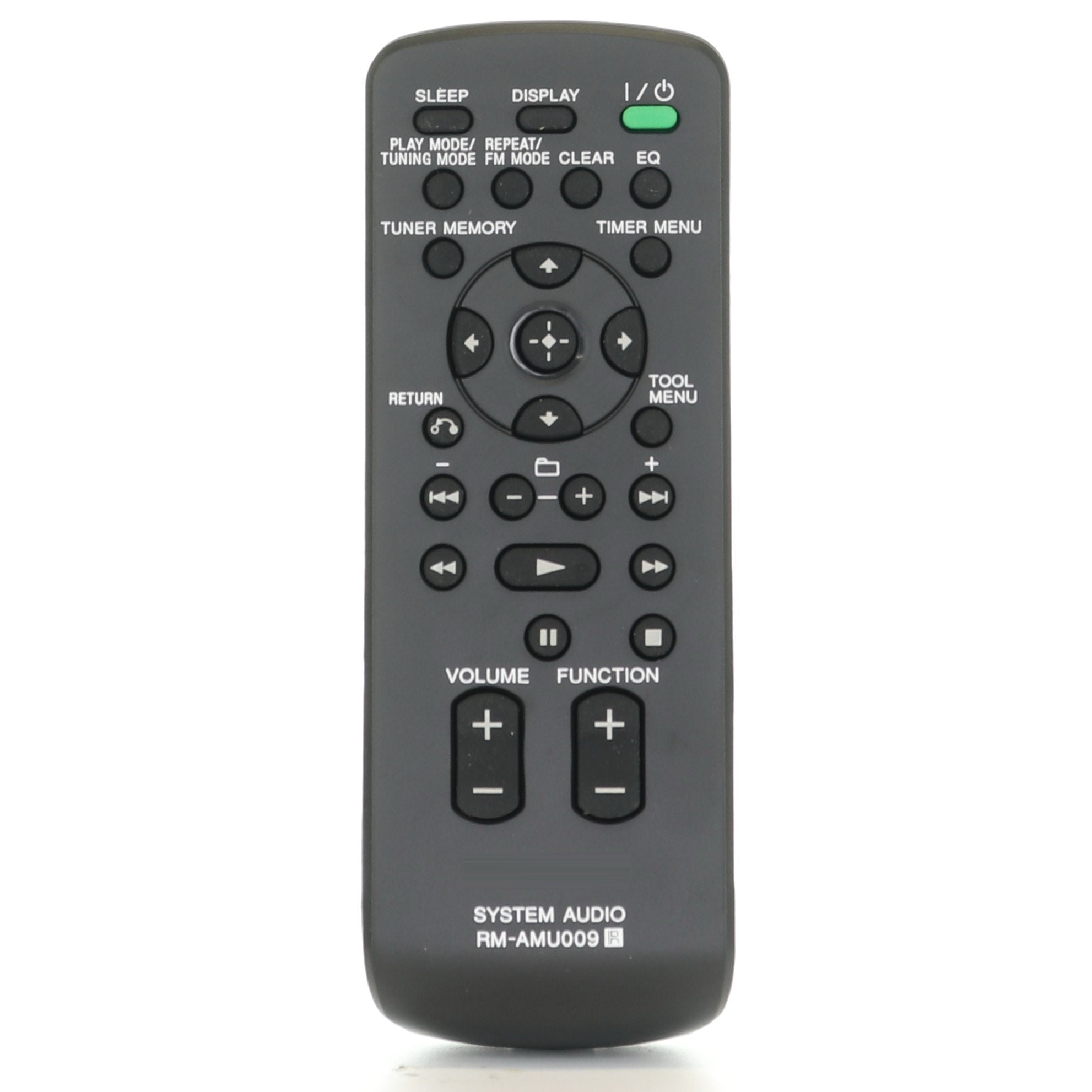 Sony RM-AMU009 Micro HiFi Component System Audio Remote Control - A1438479A - RMAMU009
