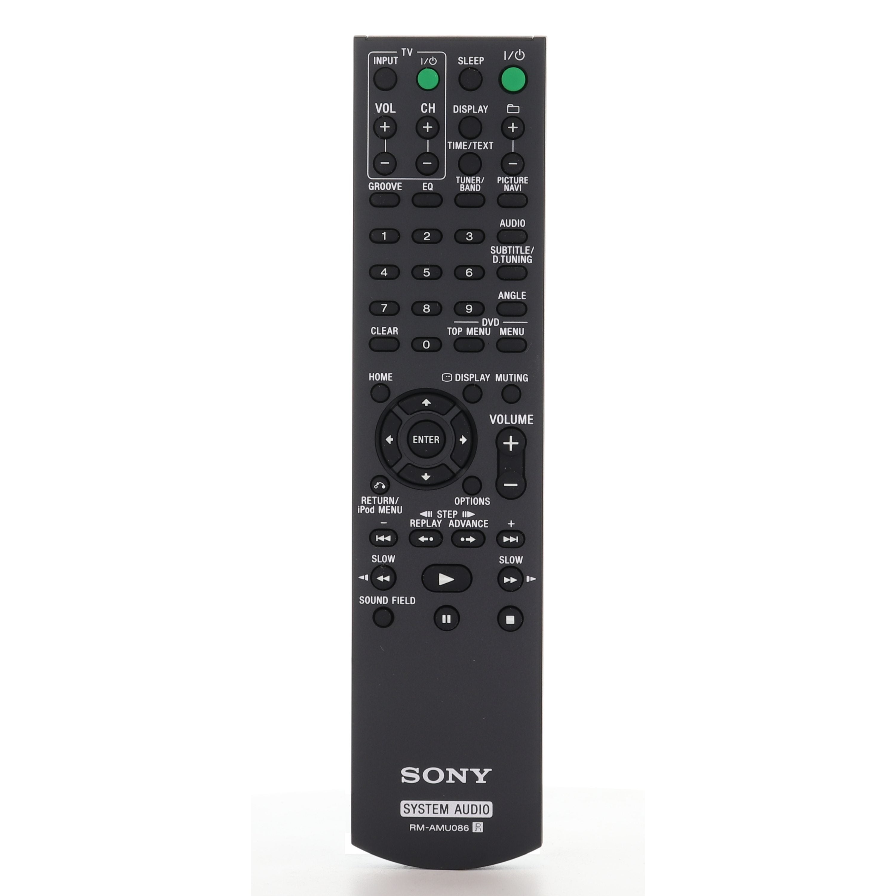 Sony RM-AMU086 Audio Remote Control for WHGSLK1I, WHGSLK2I - 1-487-836