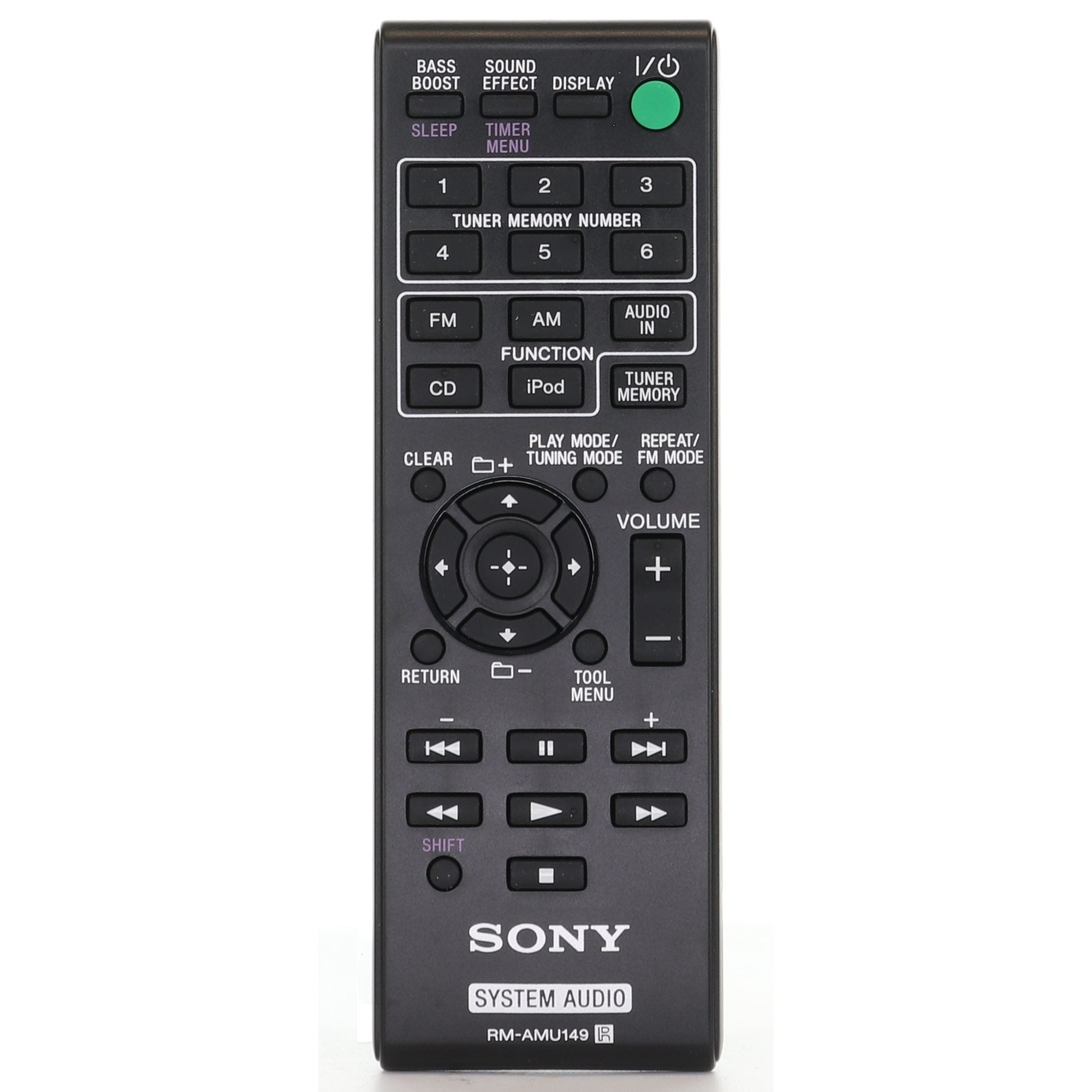 Sony RM-AMU149 Audio Remote Control - RMAMU149