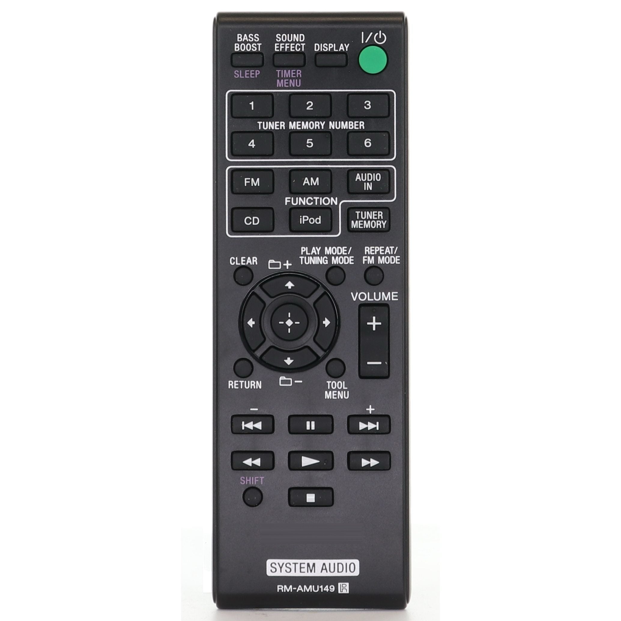 Sony RM-AMU149 Audio Remote Control - RMAMU149