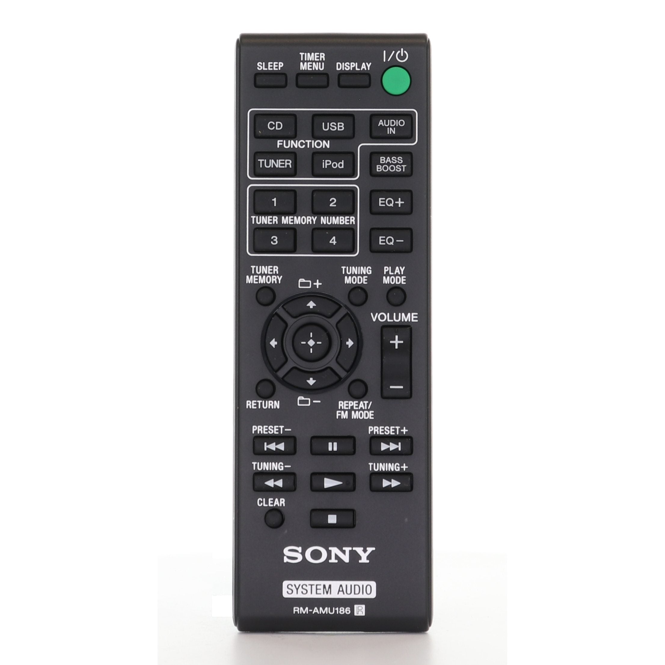 Control remoto de audio Sony RMAMU186