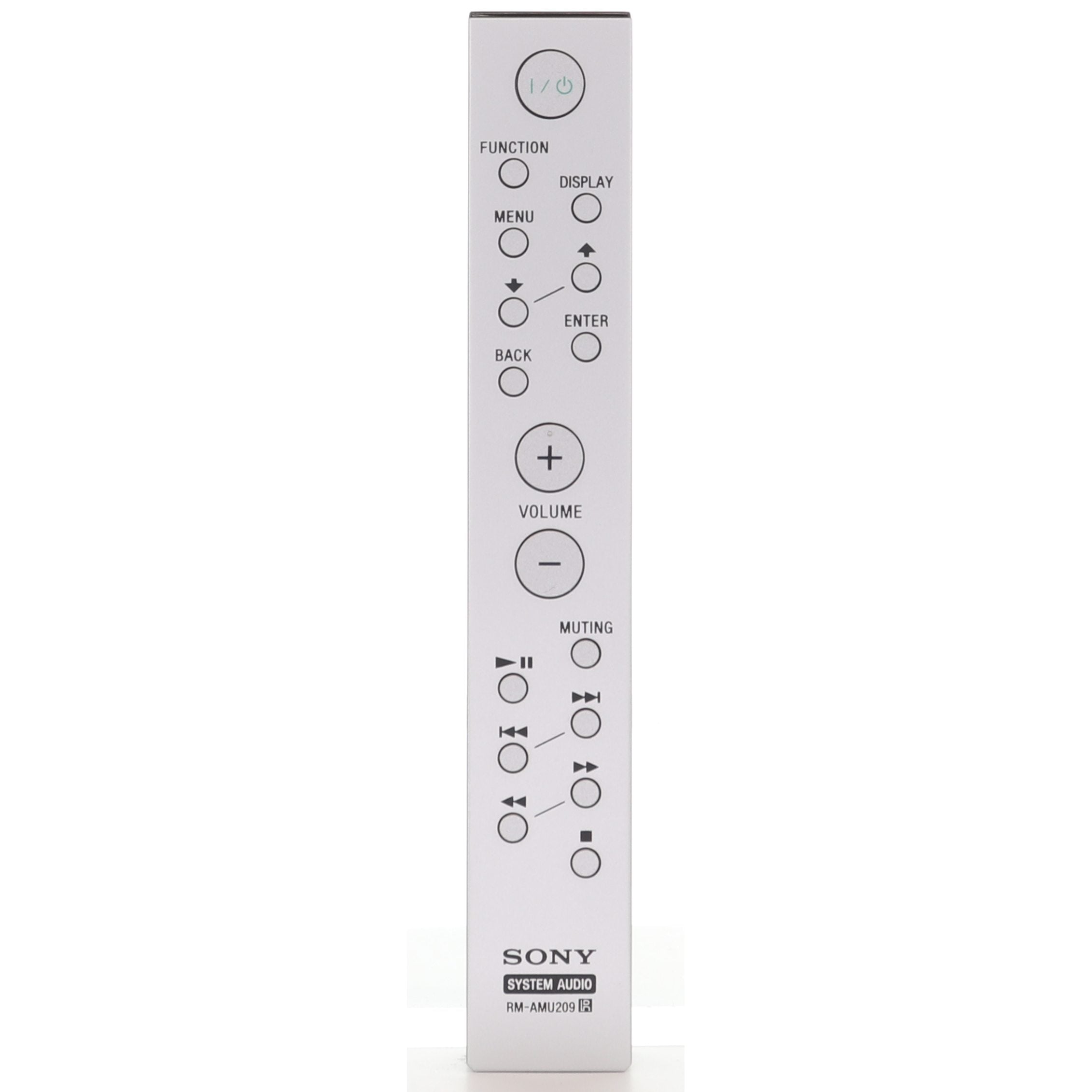 Control remoto de audio Sony RMAMU209