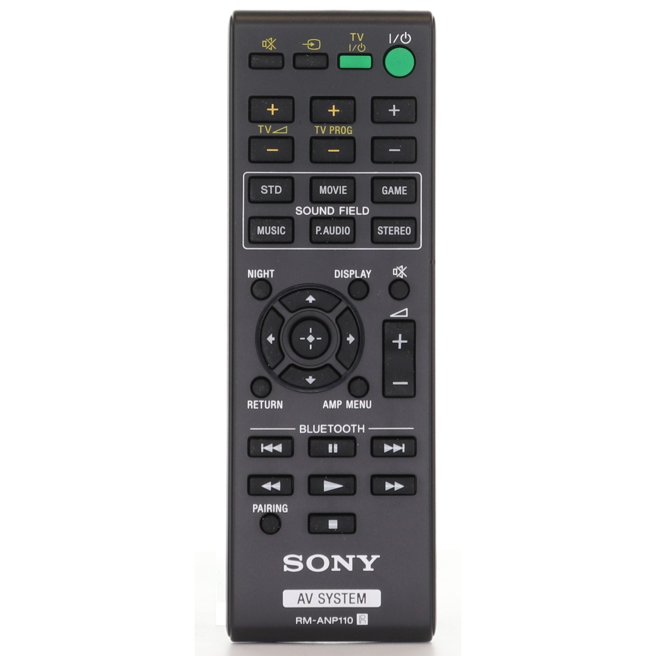 Sony RM-ANP110 / RM-ANP109 Soundbar Home Theater System Audio Remote Control - 988518850 - RMANP110