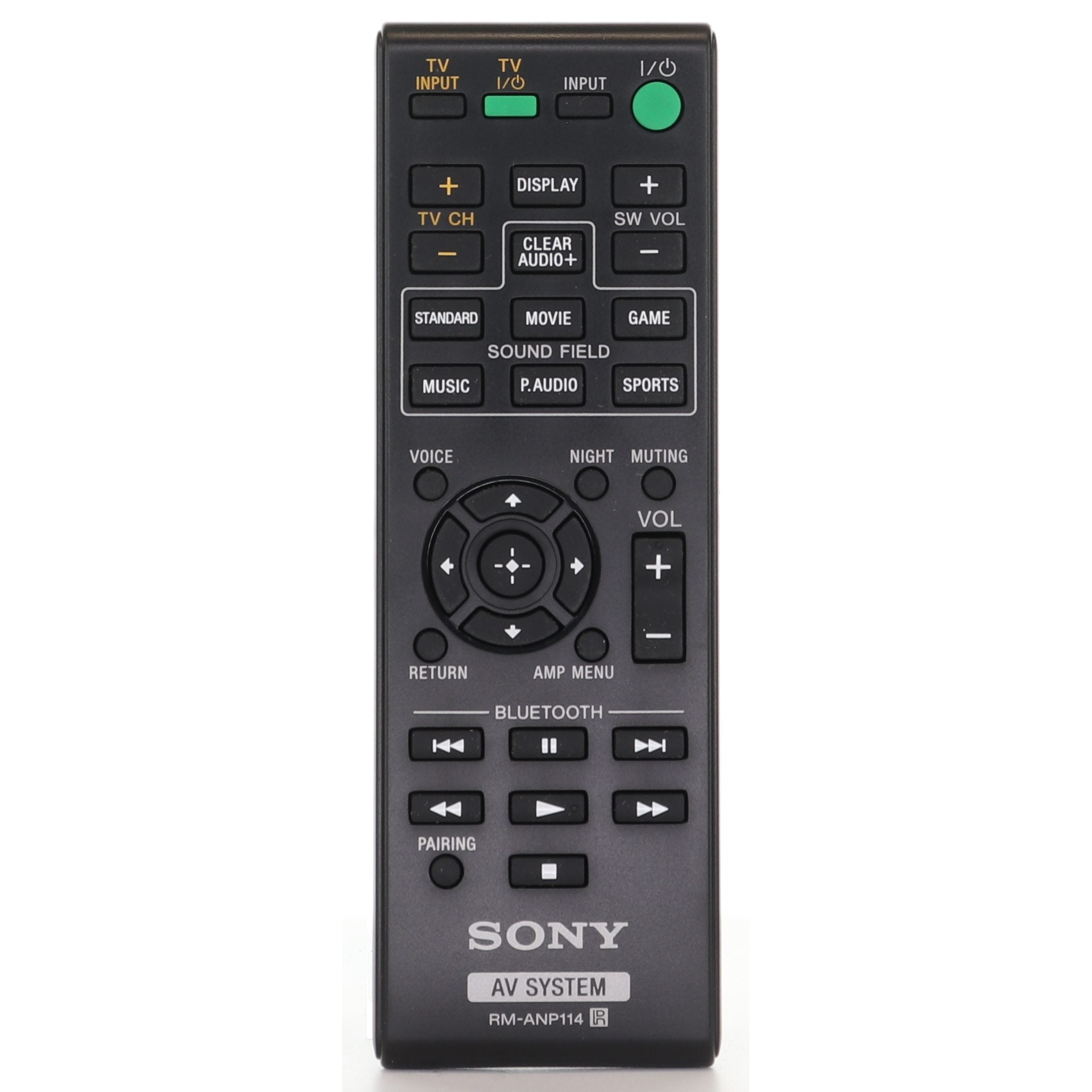 Sony RM-ANP114 Home Theater Soundbar Remote Control - 149273711 - RMANP114