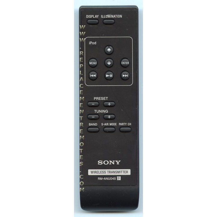 Sony RM-ANU045 Audio Remote Control - RMANU045