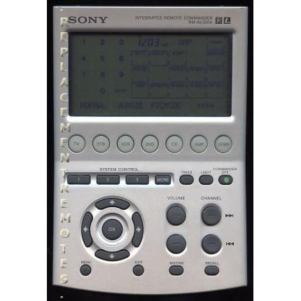 Sony RM-AV3000 Receiver Remote Control - RMAV3000