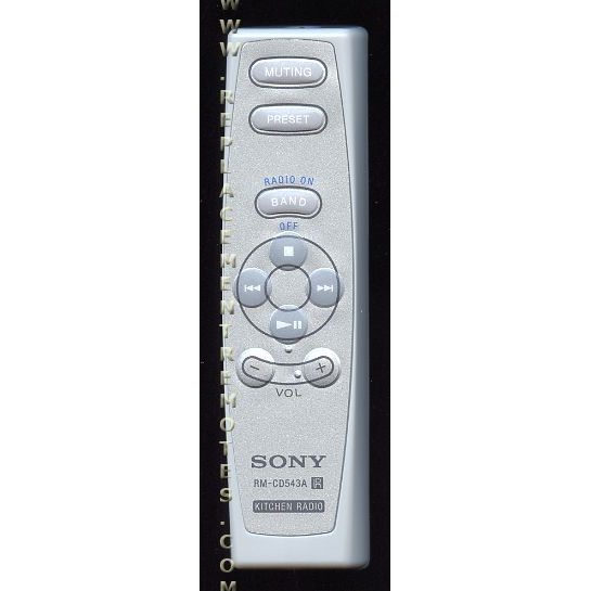 Sony RM-CD543A CD Remote Control - RMCD543A
