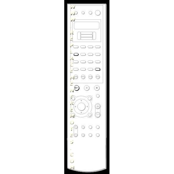 Télécommande du récepteur Sony RMCL700M