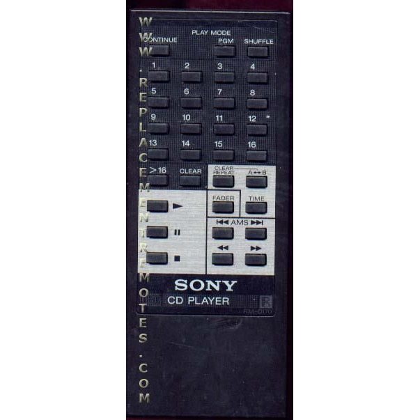 Sony RM-D170 CD Remote Control - RMD170