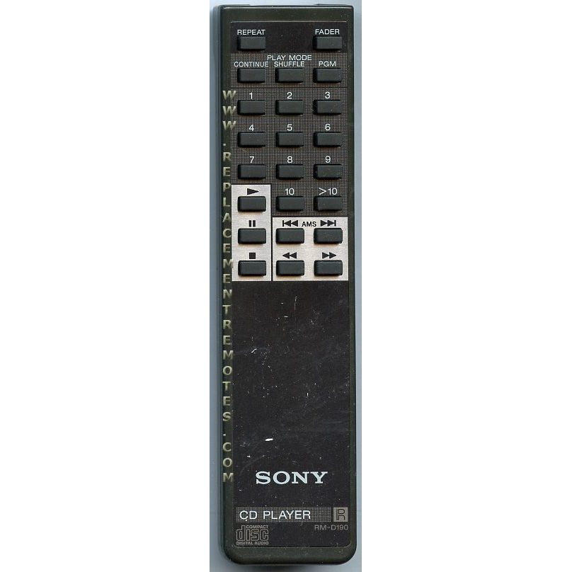 Sony RM-D190 Audio Remote Control - RMD190