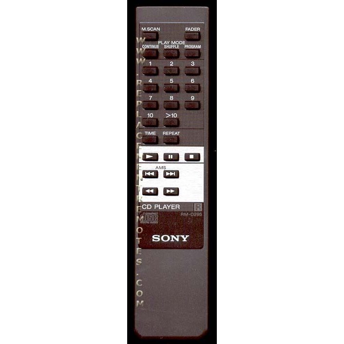 Control remoto de CD Sony RMD295