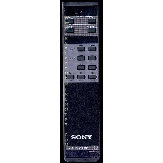 Control remoto de CD Sony RMD30