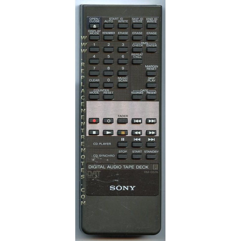 Sony RM-D57A Audio Remote Control - RMD57A