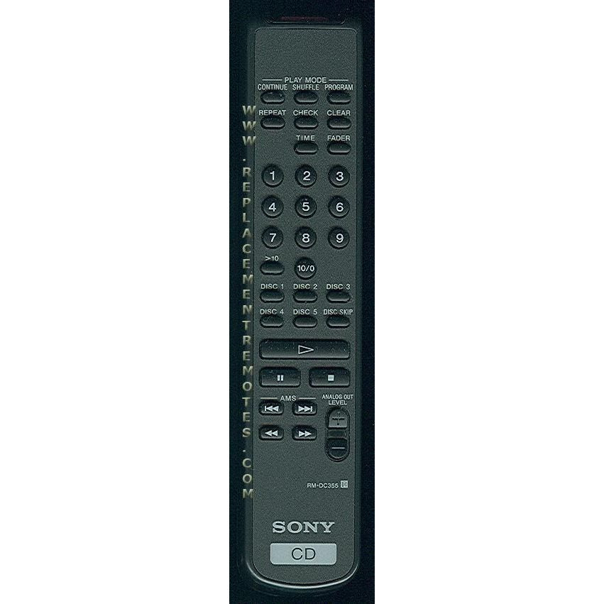 Sony RM-DC355 Audio Remote Control - RMDC355